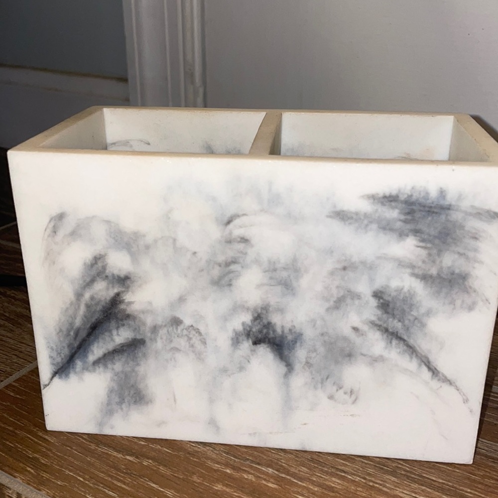 Marble Makeup Brush/Pen holder